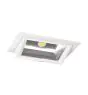 Downlight LED Murwasher Mury Maxi Blanc 46W 6400lm 70x75D - 840 Blanc Froid - 238x145mm