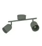 Eglo Plafond Spot Tilston Acier Vert | Convient pour 2x E14