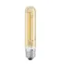 Osram Vintage 1906 LED E27 Tubular Filament Dorée 2.5W 200lm - 820 Blanc Très Chaud | Équivalent 20W