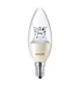 Philips MASTER LED Bougie E14 Couronne Claire 8W 806lm - 822-827 Dim To Warm | Dimmable - Équivalent 60W
