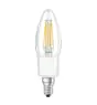 Osram Classic LED E14 Bougie Filament Claire 6W 806lm - 827 Blanc Très Chaud | Équivalent 60W