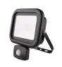 Noxion Projecteur LED Beamy G2 Noir 10W 900lm 120D - 830 Blanc Chaud | IP65 - Capteur de mouvement - Symétrique