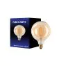 Noxion Pro Classic LED E27 Globe Filament Ambre 125mm 8W 710lm - 822 Blanc Très Chaud | Dimmable - Équivalent 60W