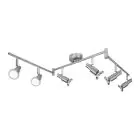 Ledvance Spot LED GU10 Aluminium 6x 3W - 827 Blanc Très Chaud 