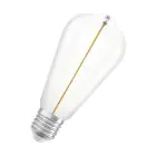 Osram Vintage 1906 LED E27 Special Filament Claire Edison 2.2W 150lm - 827 Blanc Très Chaud | Équivalent 15W