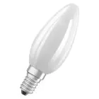 Ledvance Classic LED E14 Bougie Filament Dépolie 2.9W 470lm - 827 Blanc Très Chaud | Dimmable - Équivalent 40W
