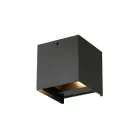 D'Lite LED Applique Murale Elingen Aluminium Noir 4.9W 480lm - 830 Blanc Chaud | Détecteur De Mouvement