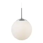 Nordlux Suspension luminaire Cafe 30 E27 Argent - Verre | Max. 25W