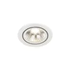 Nordlux Spot LED Alec Blanc 6.1W 480lm 36D - 830 Blanc Chaud | Diamètre 80mm - IP44 - 3 niveaux de gradation Dimmable
