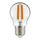 Noxion Lucent Lustre LED E27 Boule Filament Claire 4.5W 470lm - 827 Blanc Très Chaud | Dimmable - Équivalent 40W