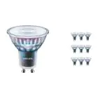 Lot 10x Philips MASTER LED Spot ExpertColor GU10 PAR16 3.9W 265lm 25D - 927 Blanc Très Chaud | Meilleur rendu des couleurs - Dimmable - Équivalent 35W