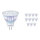 Lot 12x Philips Corepro LED Spot GU4 MR11 2.3W 184lm 36D - 827 Blanc Très Chaud | Équivalent 20W