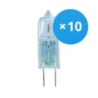 Lot 10x Osram Halogène G4 Capsule Halostar Starlite 10 W 