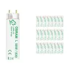 Lot 25x Osram T8 Lumilux 58W - 830 Blanc Chaud | 150cm