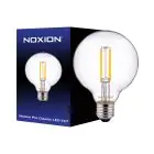 Noxion Pro Classic LED E27 Globe Filament Claire 95mm 8W 806lm - 827 Blanc Très Chaud | Dimmable - Équivalent 60W