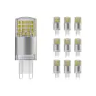 Lot 10x Noxion Bolt LED Capsule G9 3.2W 350lm - 827 Blanc Très Chaud | Dimmable - Équivalent 30W