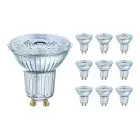 Lot 10x Ledvance Performance Spot LED Réflecteur GU10 PAR16 4.5W 350lm 36D - 940 Blanc Froid | Meilleur rendu des couleurs - Dimmable - Équivalent 50W