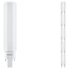 Lot 10x Ledvance Dulux 7W - 830 Blanc Chaud | Équivalent 18W