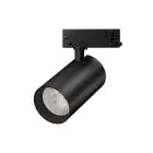 Noxion Spot LED Sur Rail 3Phase Spot Trixie Noir 30W 2035lm 36D - 930/940/957 CCT | Équivalent 50W