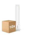 Lot 10x Philips Corepro PL-L LED 8W 960lm - 830 Blanc Chaud | Équivalent 18W
