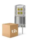 Lot 12x Noxion Bolt LED Capsule GY6.35 2.6W 300lm - 830 Blanc Chaud | Équivalent 28W