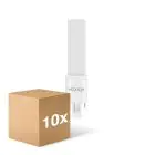 Lot 10x Noxion Lucent PL-S LED 2.8W - 830 Blanc Chaud | Équivalent 5W