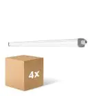 Lot 4x Ledvance Réglette LED Étanche Imperméable Slimvalue 50W 5500lm - 865 Lumière Du Jour | 150cm 