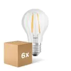 Lot 6x Ledvance Classic LED E27 Poire Filament Claire 7W 806lm - 827 Blanc Très Chaud | Dimmable - Équivalent 60W