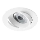 Noxion Spot LED Diamond inclinable Blanc 6W 400lm 36D - 927 Blanc Très Chaud | Diamètre 83mm - IP44 - Meilleur rendu des couleurs - Dimmable