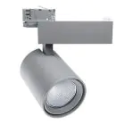 Noxion Spot LED sur rail 3 phases  Spot Stella Gris 35W 2900lm 36D - 930 Blanc Chaud | Meilleur rendu des couleurs