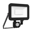 Noxion Projecteur LED Beamy G2 Noir 30W 3000lm 100D - 830 Blanc Chaud | IP65 - Capteur de mouvement - Symétrique