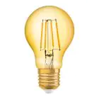 Osram Vintage 1906 LED E27 Poire Filament Dorée 4W 410lm - 824 Blanc Très Chaud | Équivalent 40W