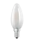 Ledvance Classic LED E14 Bougie Filament Dépolie 2.5W 250lm - 827 Blanc Très Chaud | Équivalent 25W