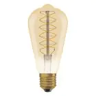 Ledvance Vintage 1906 LED E27 Poire Dorée 4.8W 420lm - 822 Blanc Très Chaud | Dimmable - Équivalent 37W