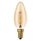 Ledvance Vintage 1906 LED E14 Bougie Dorée 3.4W 250lm - 822 Blanc Très Chaud | Dimmable - Équivalent 25W