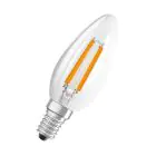 Ledvance Classic LED E14 Bougie Filament Claire 2.9W 470lm - 827 Blanc Très Chaud | Dimmable - Équivalent 40W