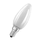 Ledvance LED Classic E14 Bougie Filament Dépolie 3.8W 806lm - 827 Blanc Très Chaud | Équivalent 60W