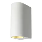 D'Lite Vossem Long Applique Murale Aluminium Blanc Up & Down | IP56 - Convient Pour 2x GU10 