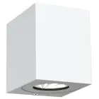 Nordlux Canto Kubi 2 Applique Murale Aluminium Blanc Up & Down - 10.6W 500lm - 830 Blanc Chaud | IP44