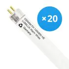 Lot 20x Osram Lumilux T5 FH HE 14W - 830 Blanc Chaud | 55cm
