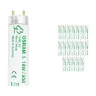 Lot 25x Osram T8 Lumilux 18W - 830 Blanc Chaud | 60cm