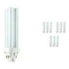 Lot 10x Philips MASTER PL-C 13W - 840 Blanc Froid | 4 Pin
