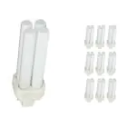 Lot 10x Philips MASTER PL-C 10W - 840 Blanc Froid | 4 Pin