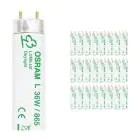 Lot 25x Osram T8 Lumilux 36W - 865 Lumière du Jour | 120cm