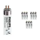 Lot 10x Philips MASTER TL5 HE 14W - 827 Blanc Très Chaud | 55cm