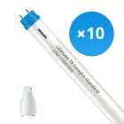 Lot 10x Philips Tube LED T8 CorePro (EM/Direct 230V) Standard Output 20W 2200lm - 840 Blanc Froid | 150cm - Équivalent 58W