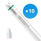 Lot 10x Philips Tube LED T8 MASTER (EM/Direct 230V) Ultra Efficiency 13.5W 2500lm - 865 Lumière Du Jour | 120cm - Équivalent 36W