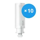 Lot 10x Philips Corepro PL-C LED 4.5W 475lm - 830 Blanc Chaud | Équivalent 13W