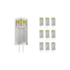 Lot 10x Noxion Bolt LED Capsule G4 1.8W 200lm - 827 Blanc Très Chaud | Équivalent 20W