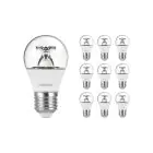 Lot 10x Noxion Lucent LED E27 Poire Filament Claire 2.5W 250lm - 827 Blanc Très Chaud | Dimmable - Équivalent 25W